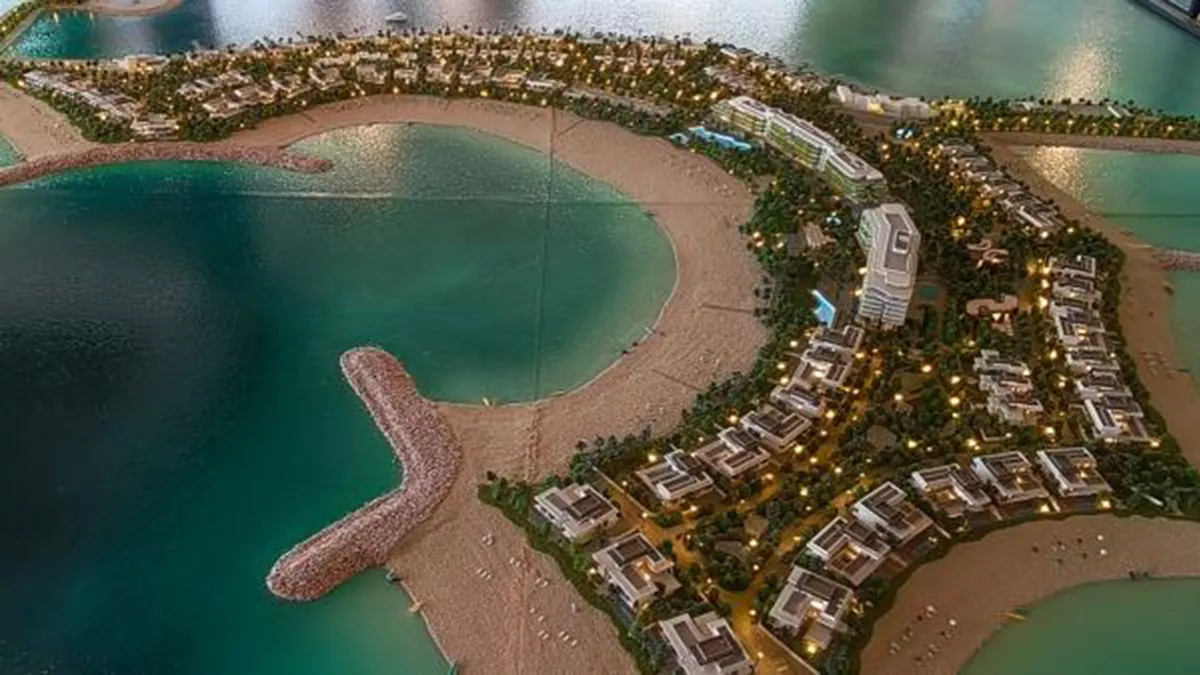 Seaside destination of Al Jurf is set to be the first healthy living island in the world