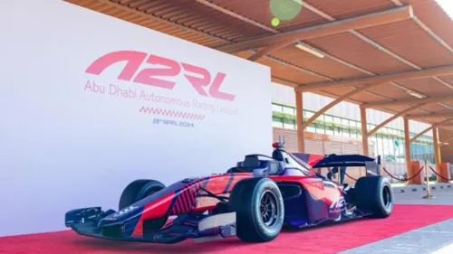 Aspire Abu Dhabi Autonomous Racing League at the Yas Marina Circuit on April 27