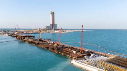 Wynn Al Marjan Island bridge nears 50% completion in Ras Al Khaimah