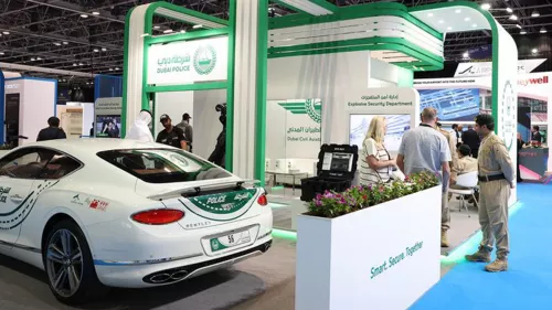 Six specialized services provided by Dubai Police were on display during the three-day Airport Show 2024